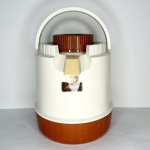 Vintage Aladdin Pump A Drink‎ Gallon Jug Cooler Brown Model 585 USA